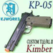 KJW. Kimber Custom TLE/RL II (OD) Full Metal Ver. /KP-05