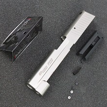 가더社 Stainless CNC Slide Set for MARUI P226/E2 (Silver/Late Ver. Marking)/ 알루미늄 슬라이드 세트