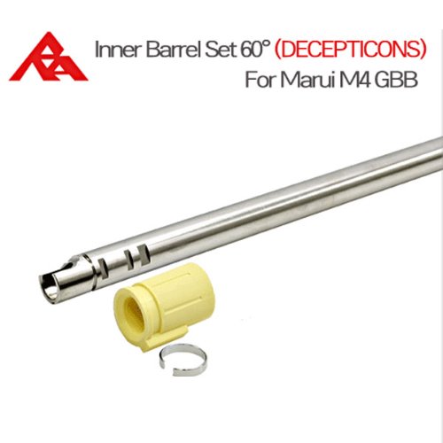 RA-TECH Inner Barrel Set 60° (DECEPTICONS) For Marui M4 GBB