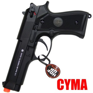 CYMA. 베레타 92F 메탈슬라이드 전동권총 (단/연발발사가능)