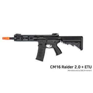 [예약판매] G&amp;G CM16 Raider 2.0 + ETU  전동건 (AEG)