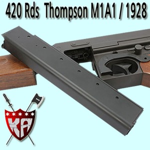 Kingarms 420 Rounds Magazine / Thompson M1A1 /전동건용 (톰슨/시카고)