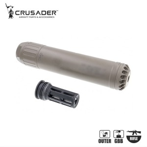 Crusader OSS Style EL-QD 762 SDMR Silencer (M110A1 SDMR style) /소음기 @
