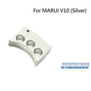 가더社 3 Holes Stainless Trigger For MARUI V10 (Silver) / 트리거