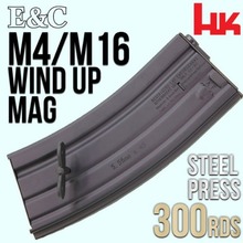 E&amp;C. HK M4/M16 Wind Up Magazine 300Rds /전동건 탄창 @D
