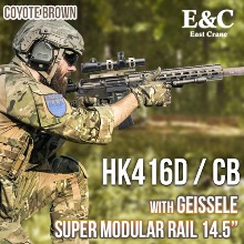E&amp;C HK416D / CB (Geissele 14.5&quot; Super Modular Rail)/전동건