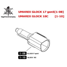 VFC Original Parts - Umarex Glock 17 gen5[1-08]/GLOCK 18C [1-10]