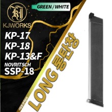 KJW G-Series Gas Long Magazine / KP-17,18,13,SSP-18 /글록 롱 탄창 @