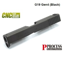 가더社 Steel CNC Slide for MARUI G19 Gen4 (Black) 마루이 글록19 Gen.4/슬라이드